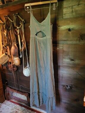 Aerie Peekaboo Maxi Sundress